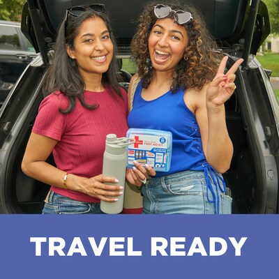 Johnson & Johnson Travel Ready Office First Aid Kit, 80 Pieces (202068)