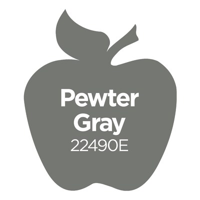 Apple Barrel Acrylic Paint Matte, 16oz., Pewter Gray, 3/Pack(APP22490E-3)