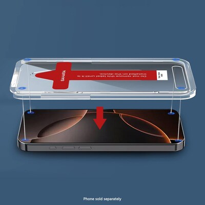 SaharaCase ZeroDamage Anti-Glare Tempered Glass Screen Protector for iPhone 17 Pro Max (ZD00182)