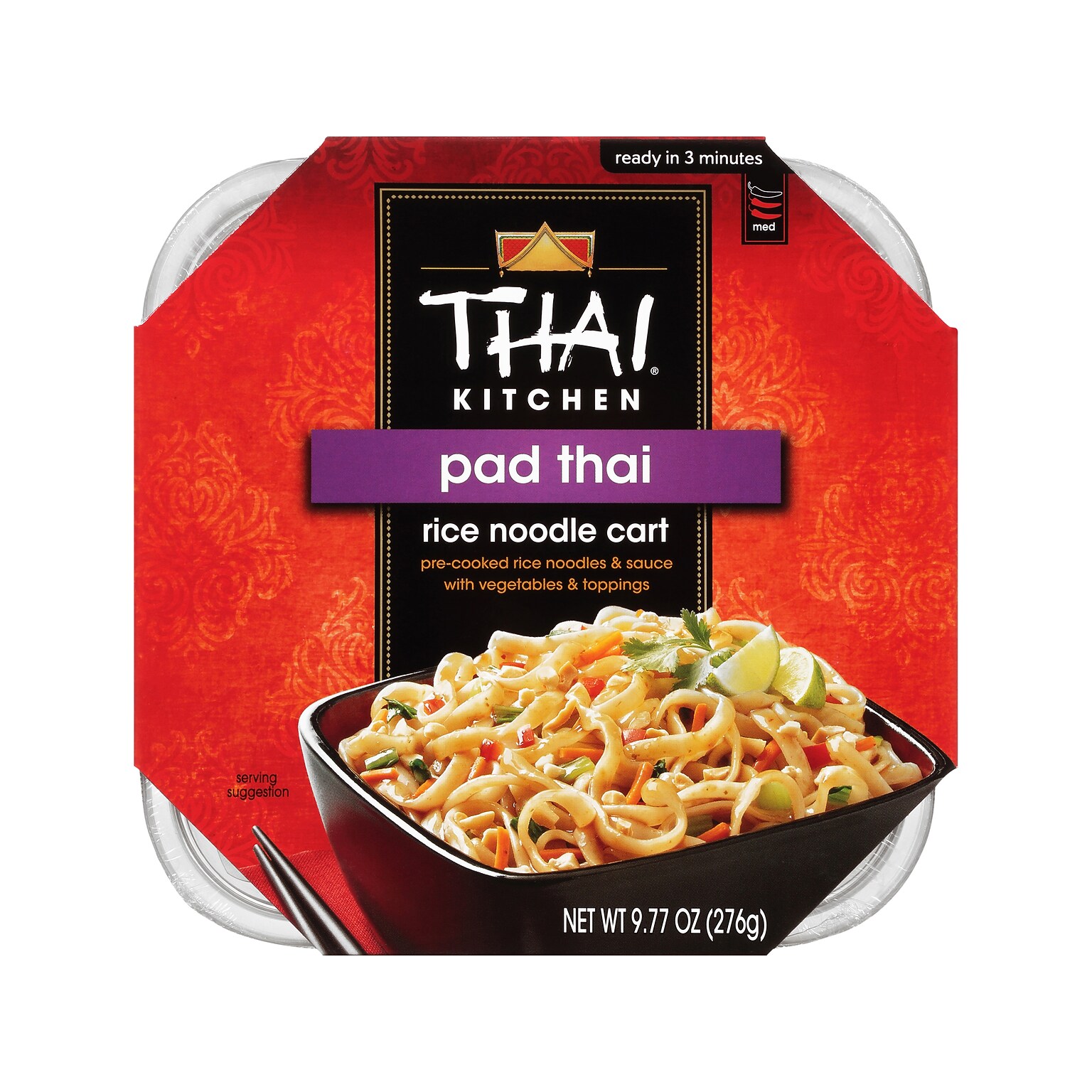 McCormick Thai Kitchen Pad Thai Noodle Bowl, 9.77 oz., 6/Carton (THA01026)