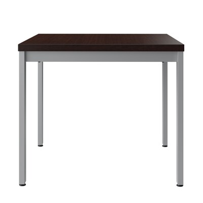 Bush Business Furniture Arrive 23W x 23D End Table, Mocha Cherry (AVT124MR)