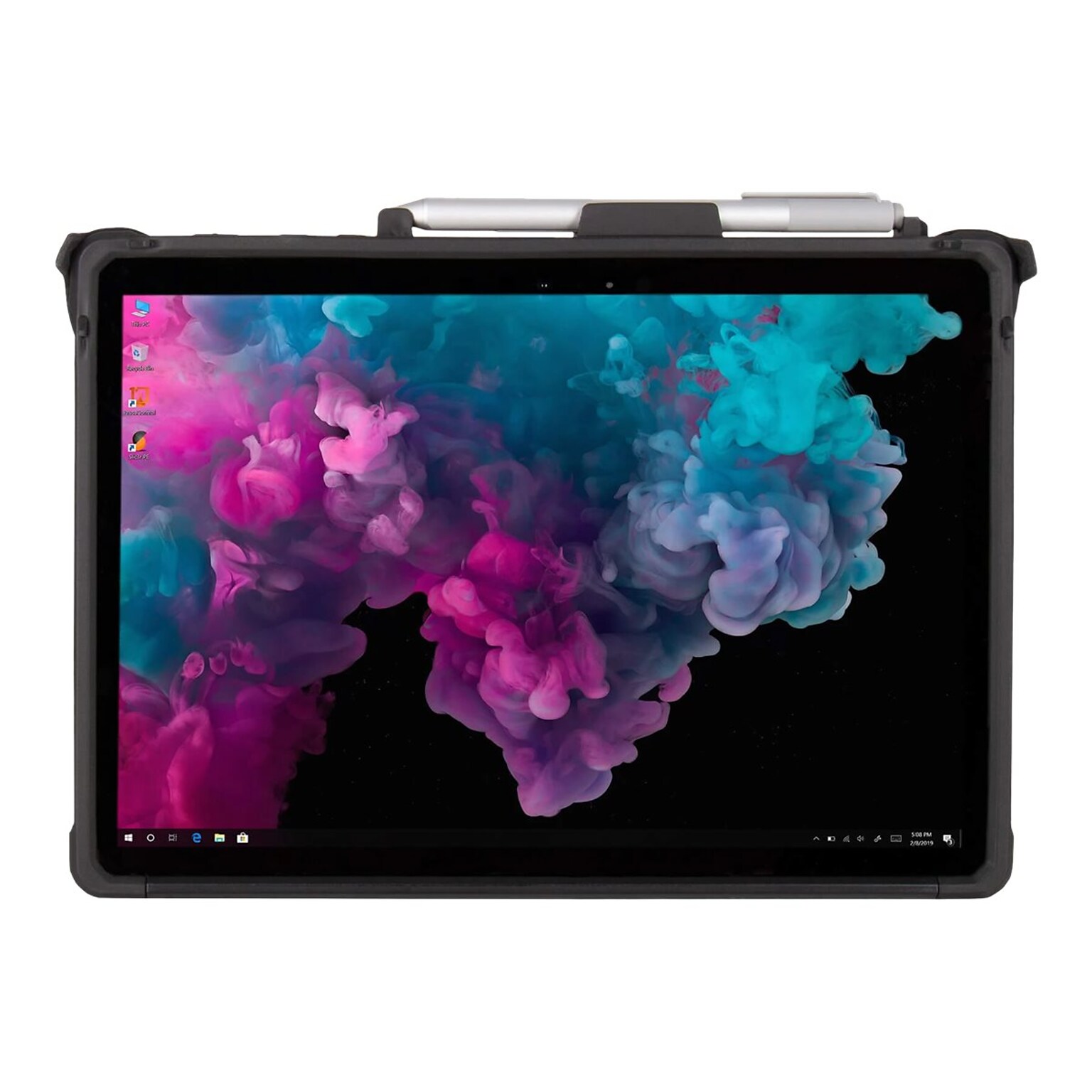 The Joy Factory aXtion Edge MP Protective Case for Surface Go, Transparent/Black (CWM400MP)