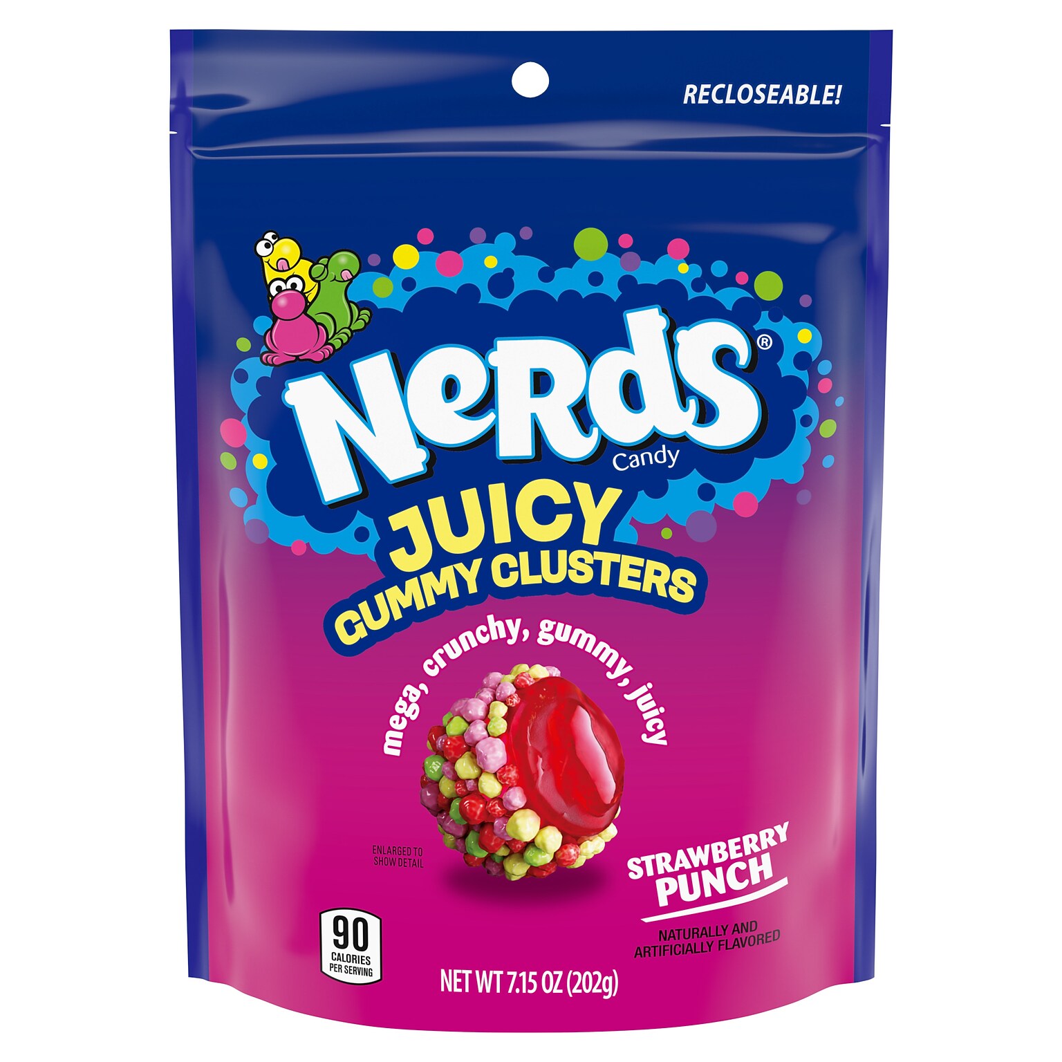 Nerds Strawberry Punch Juicy Gummy Clusters, 7.15 oz. (FER08539)