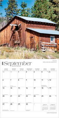 2026 BrownTrout Land of Enchantment New Mexico Places 12" x 12" Monthly Wall Calendar (9798330704309)