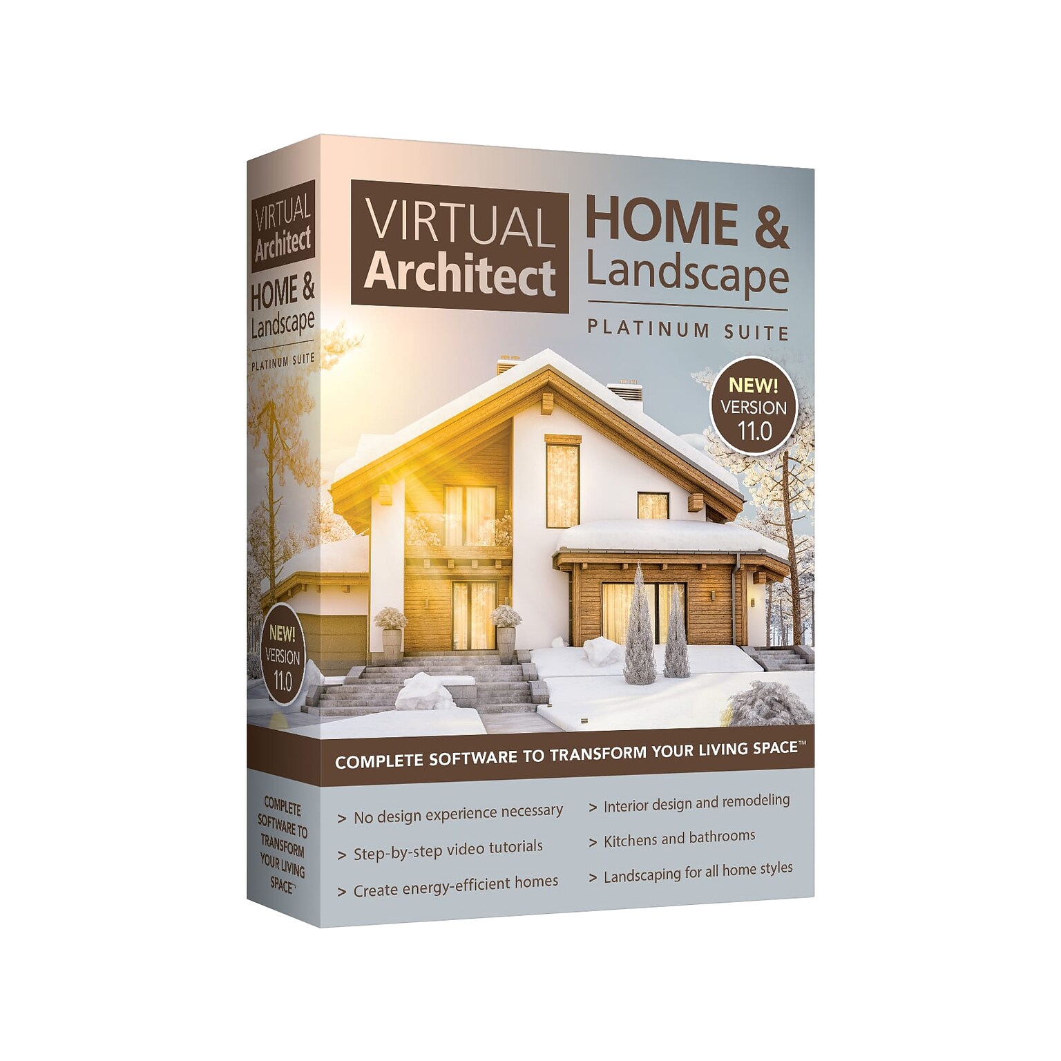 Virtual Architect Home & Landscape Platinum Suite 12 for Windows, 1 User [Download]