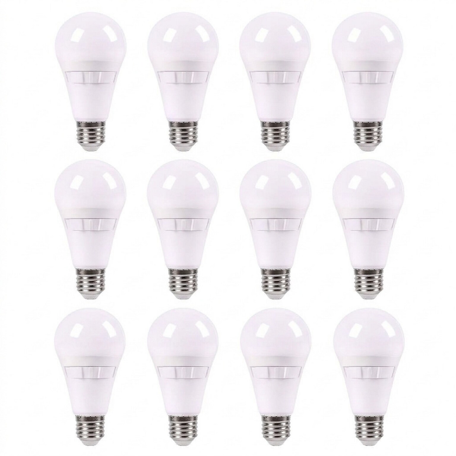 Viribright 6 Watts Warm White LED Household Bulb, 12/Box (CCT-450105-12)