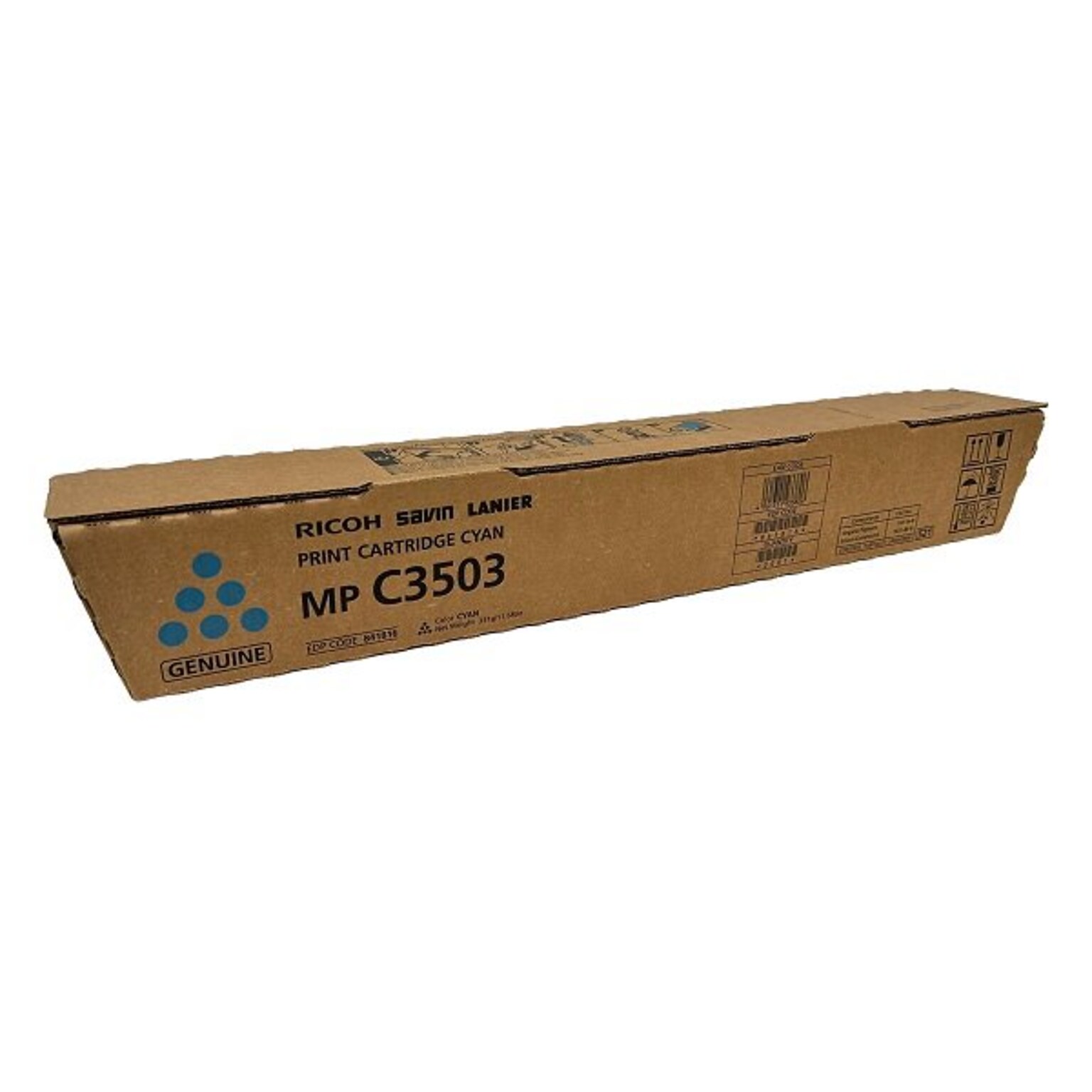 Ricoh 841816 Cyan High Yield Toner Cartridge