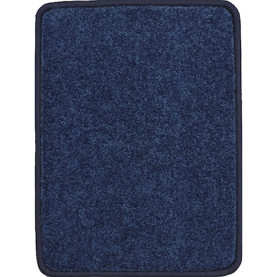 Joy Carpets Endurance Polyester 6' x 6' Machine Tufted Rug, Midnight (80P-03)