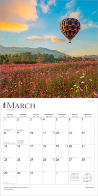 2026 BrownTrout Motivation 12" x 12" Monthly Wall Calendar (9798330704712)