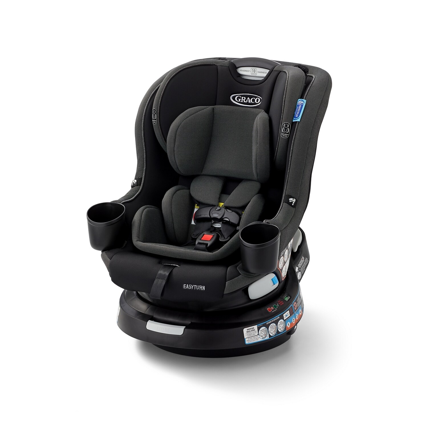 Graco EasyTurn 360 2-in-1 Convertible Car Seat, Cyran (2216077)