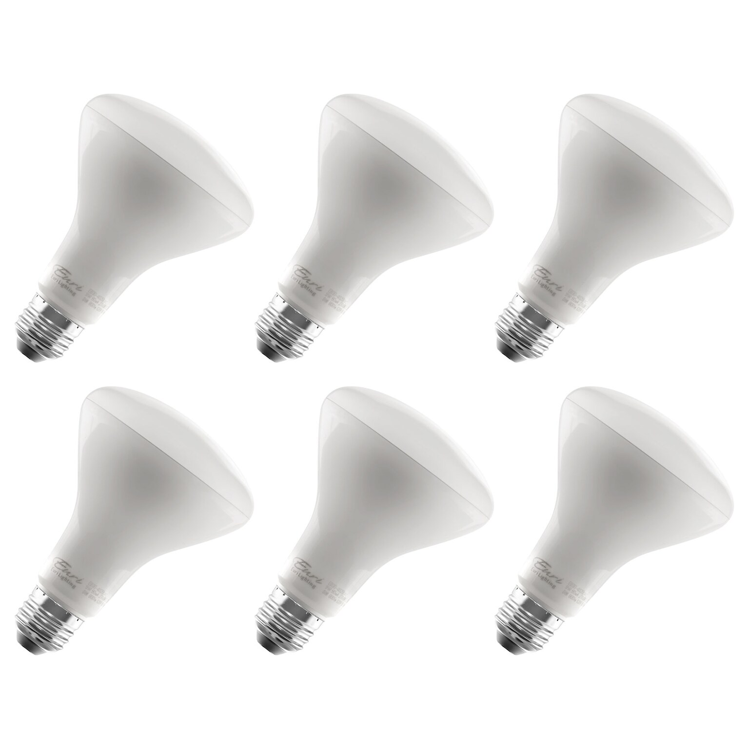 Viribright 9-Watt Soft White LED Floodlight Bulb, 6/Box (450124-ES)