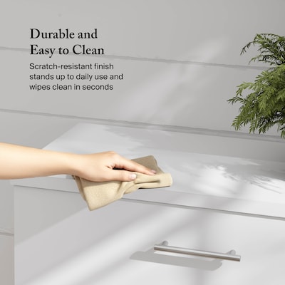 Bush Furniture Somerset 2-Drawer Lateral File Cabinet, Letter/Legal Size, 30"W, White (WC81980)