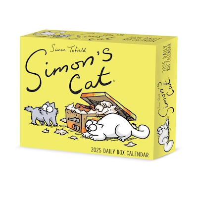 2025 Willow Creek Simons Cat 6 x 5.5 Day-to-Day Calendar (41017)