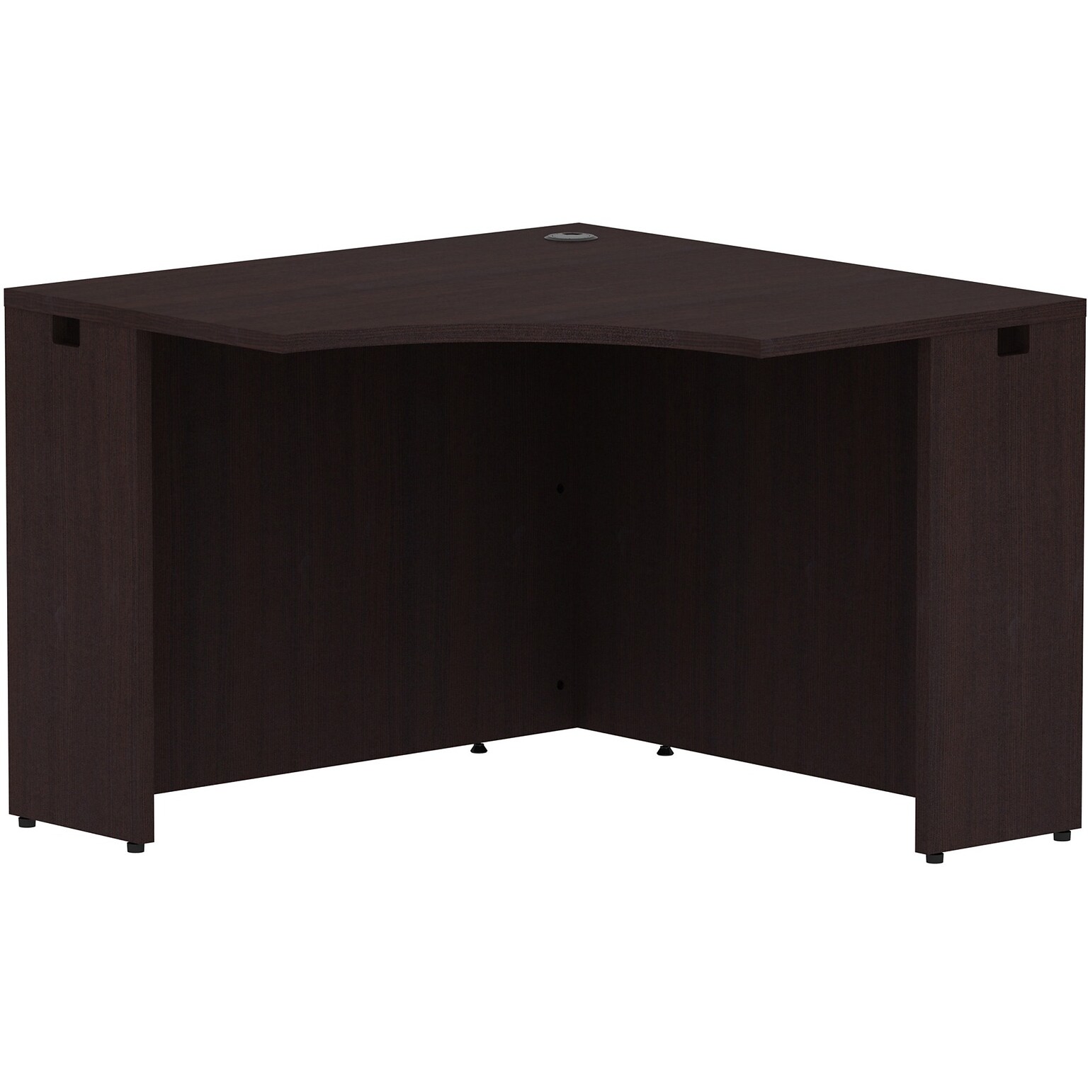 Lorell Essentials Series 42 W Corner Desk, Espresso (LLR18261)