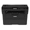 Brother HL-L2395DW Black&White Laser Printer with Print-Scan-Copy, Wireless, Network Ready & USB, Re