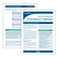 ComplyRight 2024-2025 Fiscal Attendance Calendar, 50/Pack (A42005015)