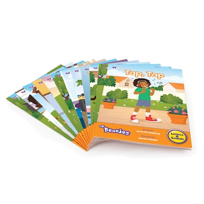 Beanstalk Books The Beanies Hi-Lo Diversity Decodables Phase 2 Set 2, 12/Set (JRLBB153)