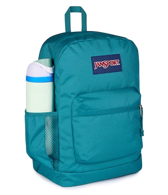 JanSport Cross Town Plus Laptop Compatible Backpack, Small, Emerald Pool (JS0A7ZNZDH2)