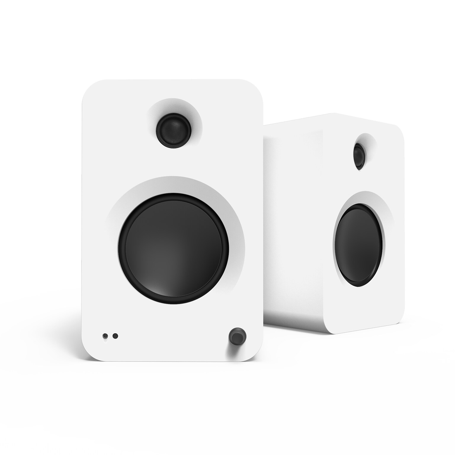 Kanto REN RENMW 200W Indoor Shelf Speaker, Matte White