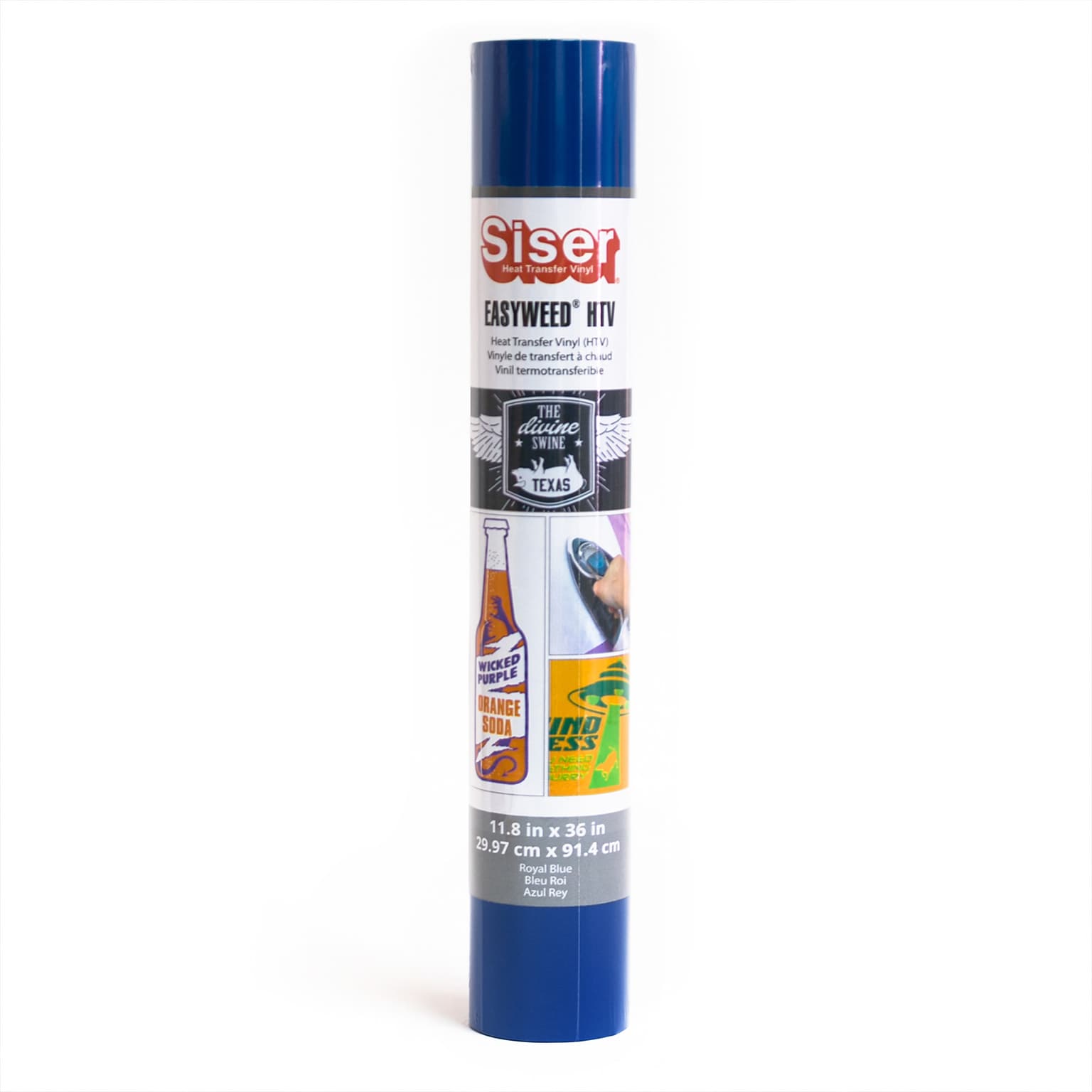 Siser Easyweed Die Cutting HTV Heat Transfer Vinyl, 36, Royal Blue (SIRMIEW1183603)