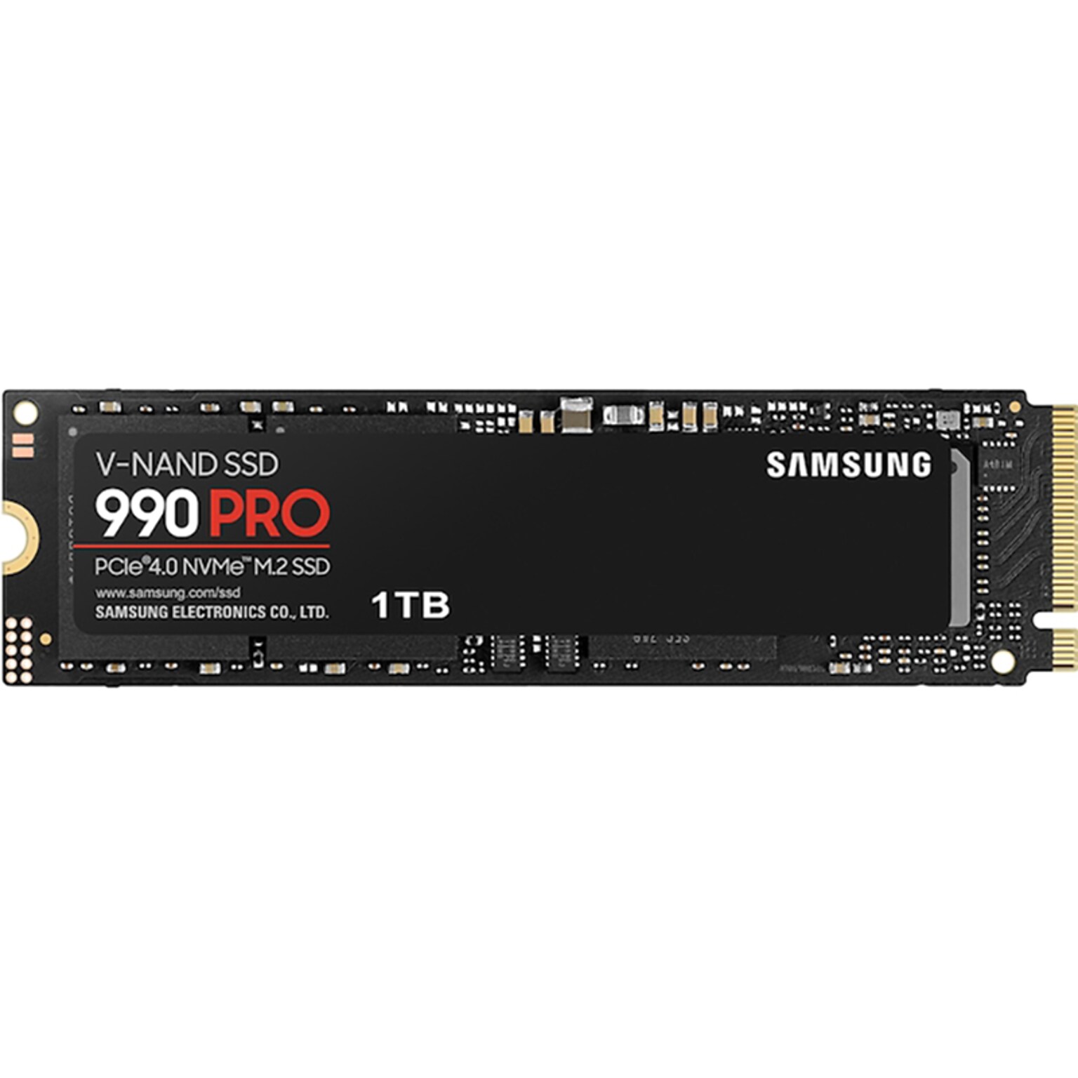 Samsung 990 PRO 1TB M.2 PCI Express 4.0 Internal Solid-State Drive, V-NAND (MZ-V9P1T0B/AM)