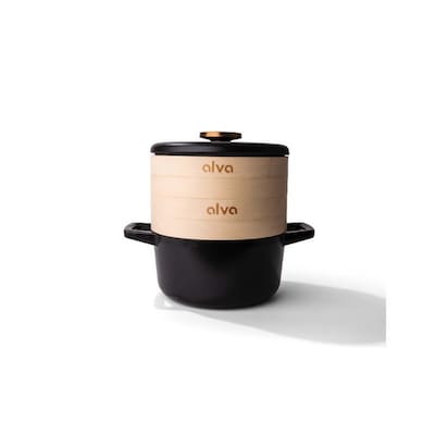 Nori Round dutch oven - Steamer Set 8