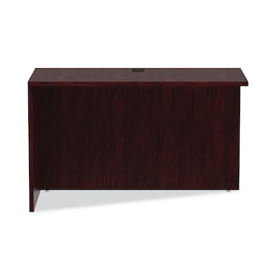 Alera Valencia Series U and L Groupings in Mahogany, Reversible Return/Bridge Shell, 48"W (ALEVA354824MY)