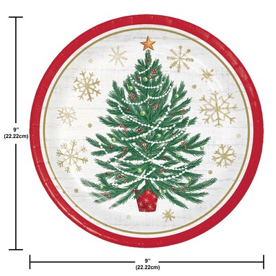 Say Hooray! Timeless Tree Tableware Kit, Multicolored, 49/Pack (DTC9400E2A)