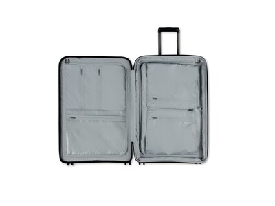 Samsonite Elevation Plus 29.5" Hardside Suitcase, 4-Wheeled Spinner, TSA Checkpoint Friendly, Triple Black (142911-2620)