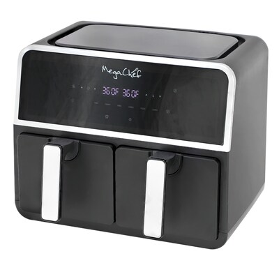 MegaChef Dual Zone Air Fryer, 4.8 Quart (938122567M)