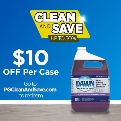 Dawn Professional Multi-Surface Degreaser, 1 Gallon (Case of 2) (02372)