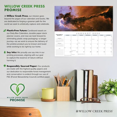 2026 Willow Creek Astronomy 6.5" x 15" Monthly Wall Calendar (54703)