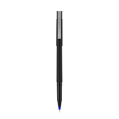 uniball Roller Rollerball Pens, Micro Point, 0.5mm, Blue Ink (60153)