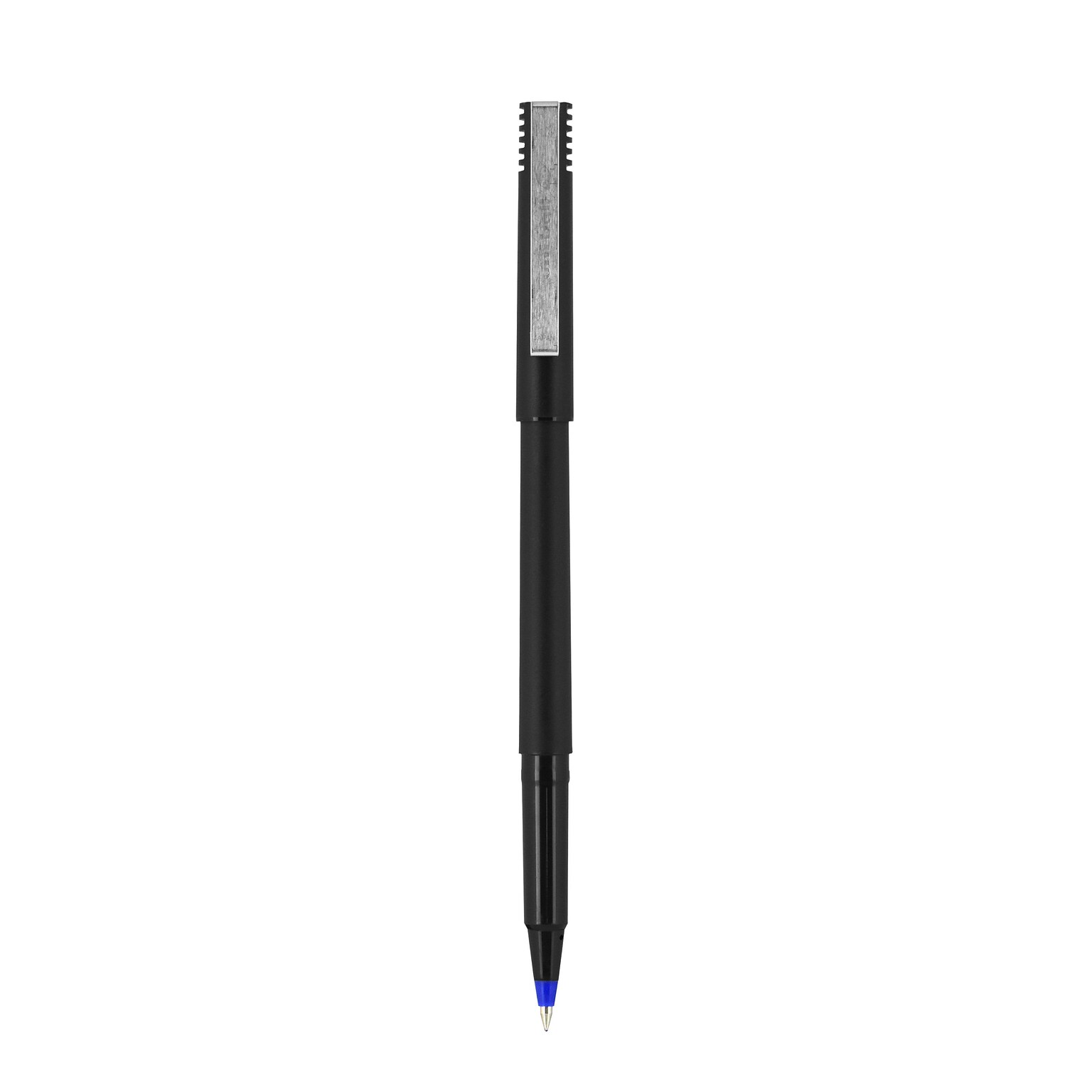 uniball Roller Rollerball Pens, Micro Point, 0.5mm, Blue Ink (60153