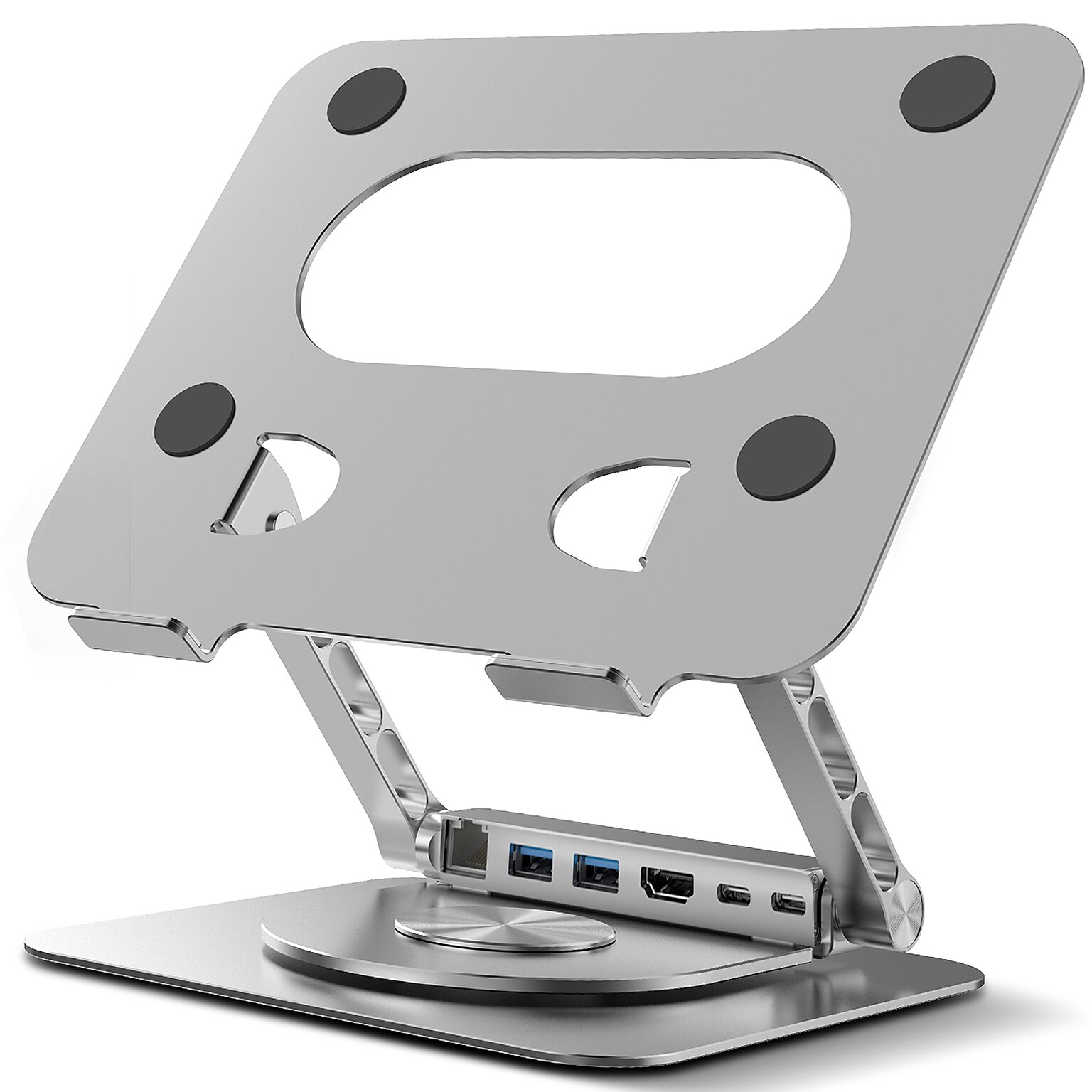 Purely L82 Docking Station for Devices up to 17, Silver (PDSL82)