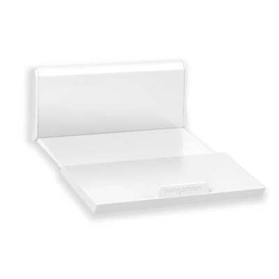 HangSmart No Stud DIY Sound Bar Mount, White (SM1004)
