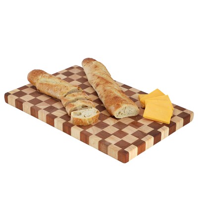 MegaChef 16 x 10 Acacia Wood & Rubber Butcher Block (935122191M)