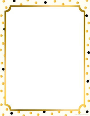 Barker Creek Shine On Gold Bulletin Board Set, 132 Pieces/Set (BC3730)