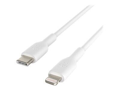 Belkin BOOST CHARGE 3.3 USB C to Lightning Cable, White (CAA003BT1MWH)