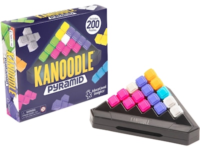 Educational Insights Kanoodle Pyramid Puzzle Game (3083)