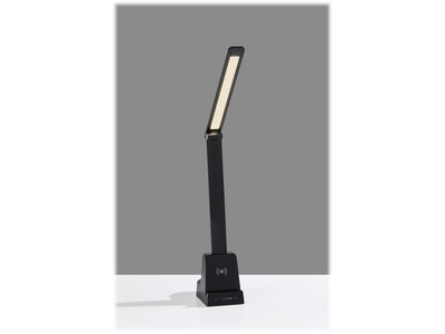 Simplee Adesso Cody LED Desk Lamp, 24.5", Matte Black (SL4922-01)