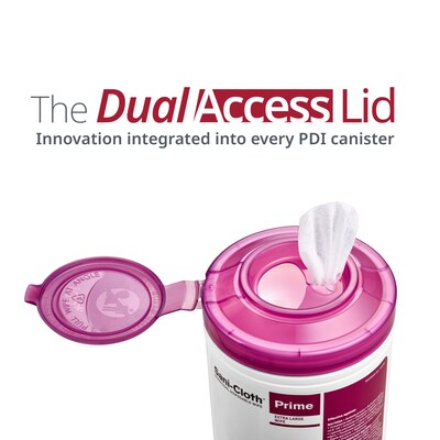 Sani-Cloth Prime Disinfecting Wipes, 160 Wipes/Container, 12/Carton (P25372)