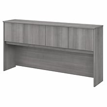 Bush Business Furniture Studio C 71 W Desktop Hutch, Platinum Gray (SCH172PG)