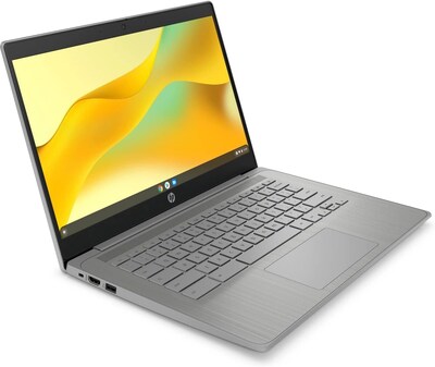 HP 14a-ne1013dx 14 Chromebook, Intel Celeron N4500, 4GB RAM, 64GB eMMC, Chrome OS (B6SK0UA#ABA)