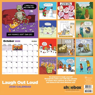 2026 TF Publishing Laugh Out Loud 12" x 12" Monthly Wall Calendar (26-1111)