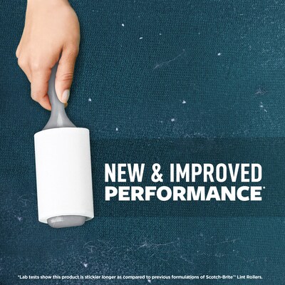 Scotch-Brite Everyday Clean Lint Remover, White, 70 Sheets/Roll (836RS-70/60)