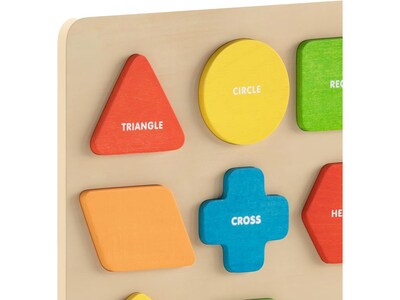 Flash Furniture Bright Beginnings STEM Sorting Shapes and Colors Puzzle Board (MK-MK00576-GG)