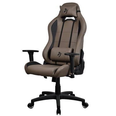 Arozzi Torretta SoftPU Faux Leather Ergonomic Racing Gaming Chair, Brown (TORRETTA-SPU-BWN)