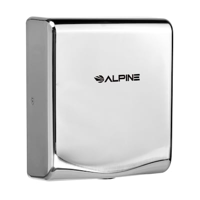 Alpine Industries Willow Commercial High Speed 110V Automatic Electric Hand Dryer, Chrome (405-10-CH