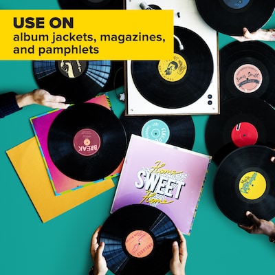 Scotch Book Transparent Clear Tape, 3" x 15 yds., 3" Core, Transparent (845-3)